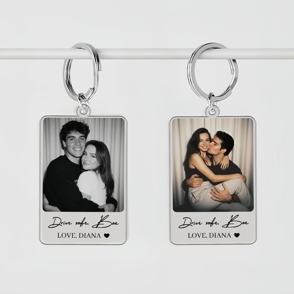 Health Wellness Gifts - Chaveiro personalizado com foto, chaveiro de