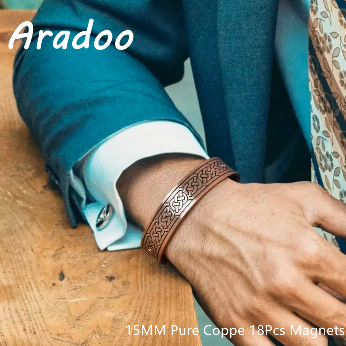 Health Wellness Gifts - Aradoo pulseira magnética de cobre puro