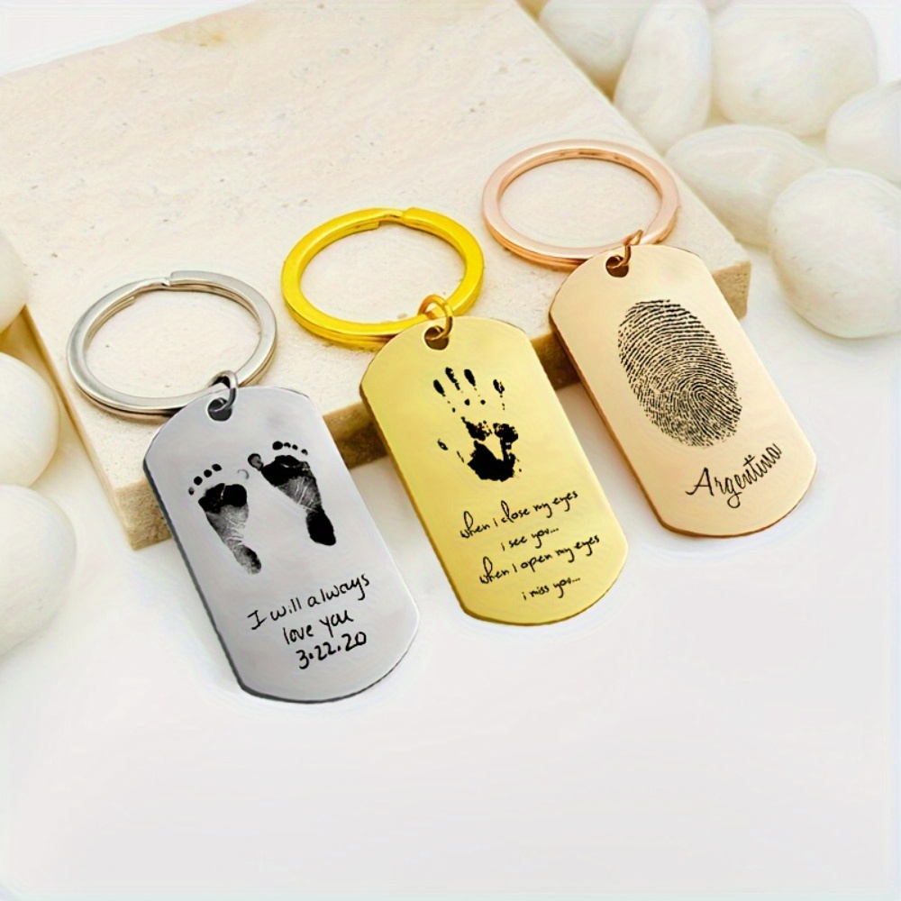 Health Wellness Gifts - Chaveiro Personalizado em Aço Inoxidável com