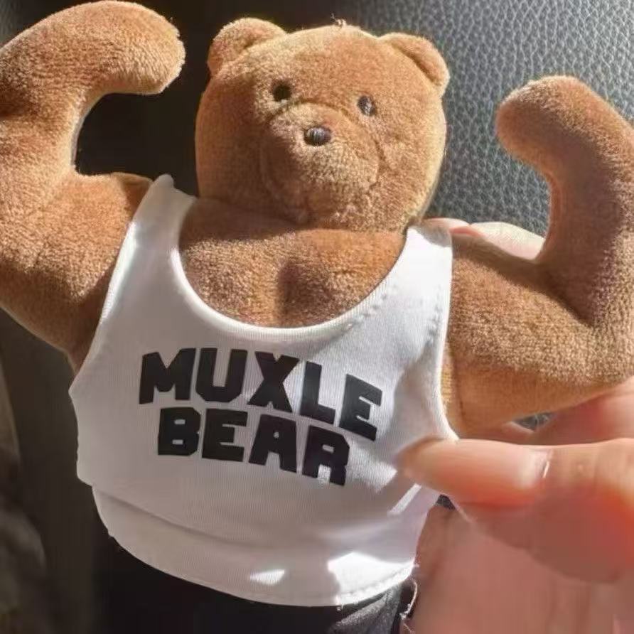 Chaveiro de Urso Musculoso Fof - Health Wellness Gifts avaliação e preço