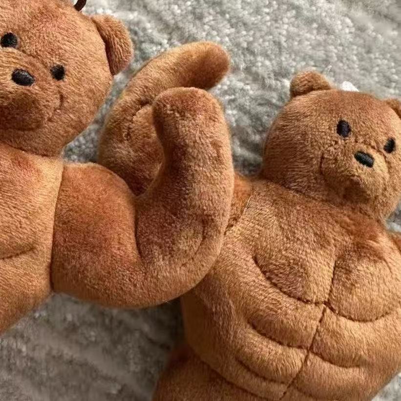 Chaveiro de Urso Musculoso Fof - Health Wellness Gifts avaliação e preço