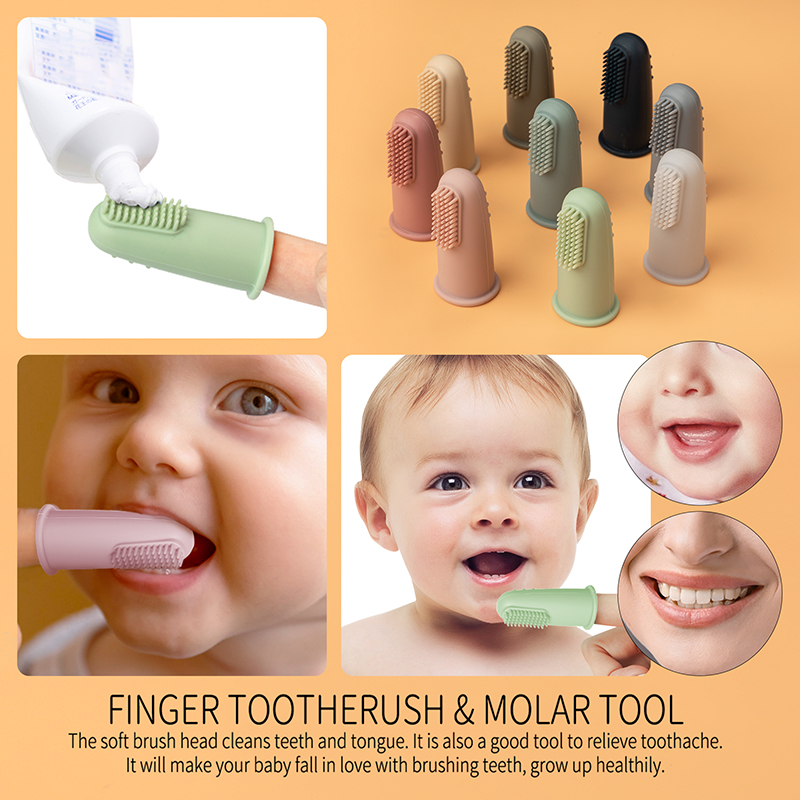 Bebê macio dedo escova de dent - Health Wellness Gifts avaliação e preço