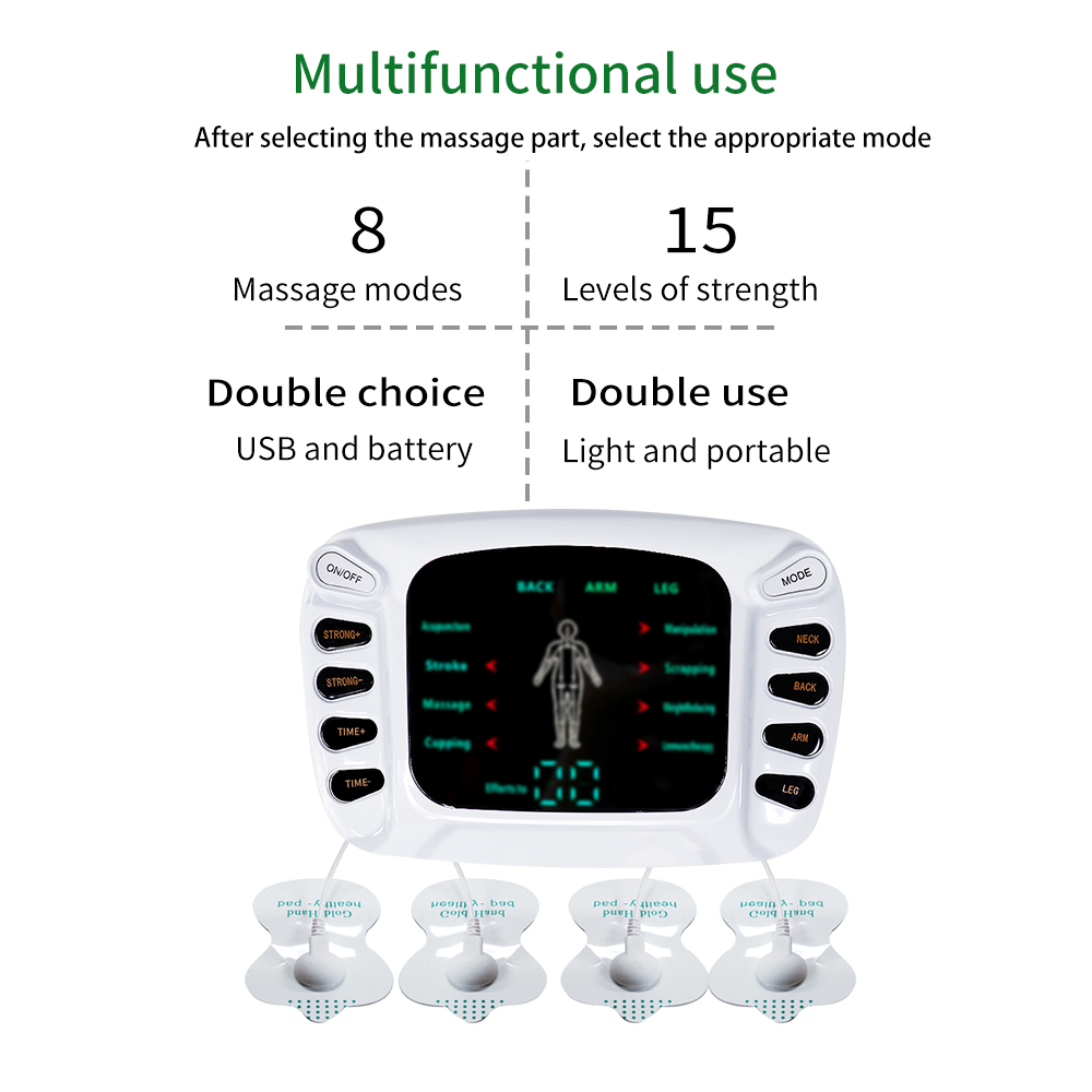 Estimulador Muscular TENS Prof - Tens Pain Relief Unit avaliação e preço