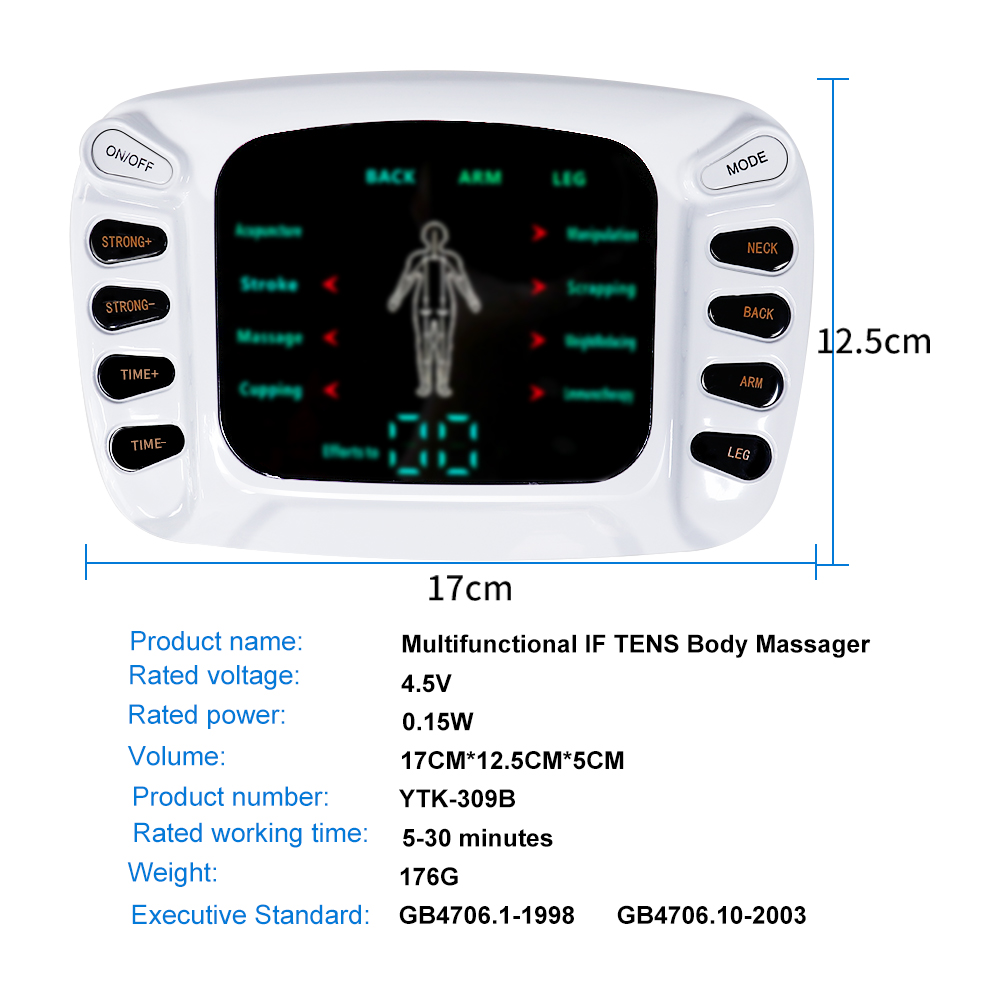 Estimulador Muscular TENS Prof - Tens Pain Relief Unit avaliação e preço