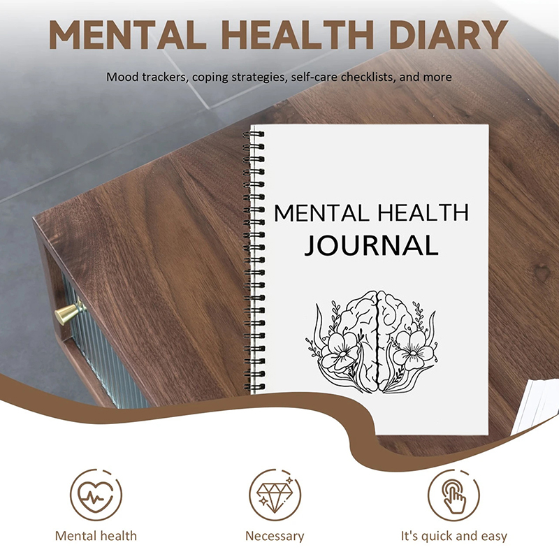 Novo Diário de Saúde Mental, P - Health Wellness Planner avaliação e preço