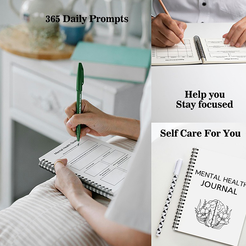 Novo Diário de Saúde Mental, P - Health Wellness Planner avaliação e preço