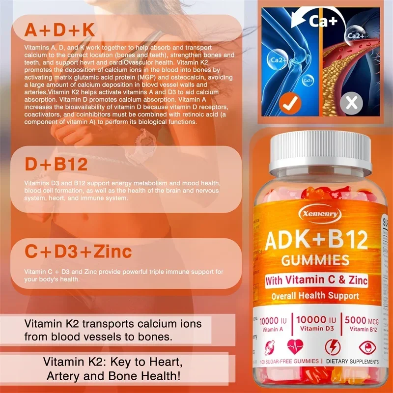 Gomas Vitamina D3 K2 + Vitamin - Health Wellness Gifts avaliação e preço