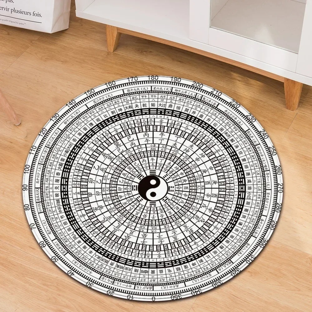 Yin yang taiji tapete redondo  - Acupressure Mat Set avaliação e preço