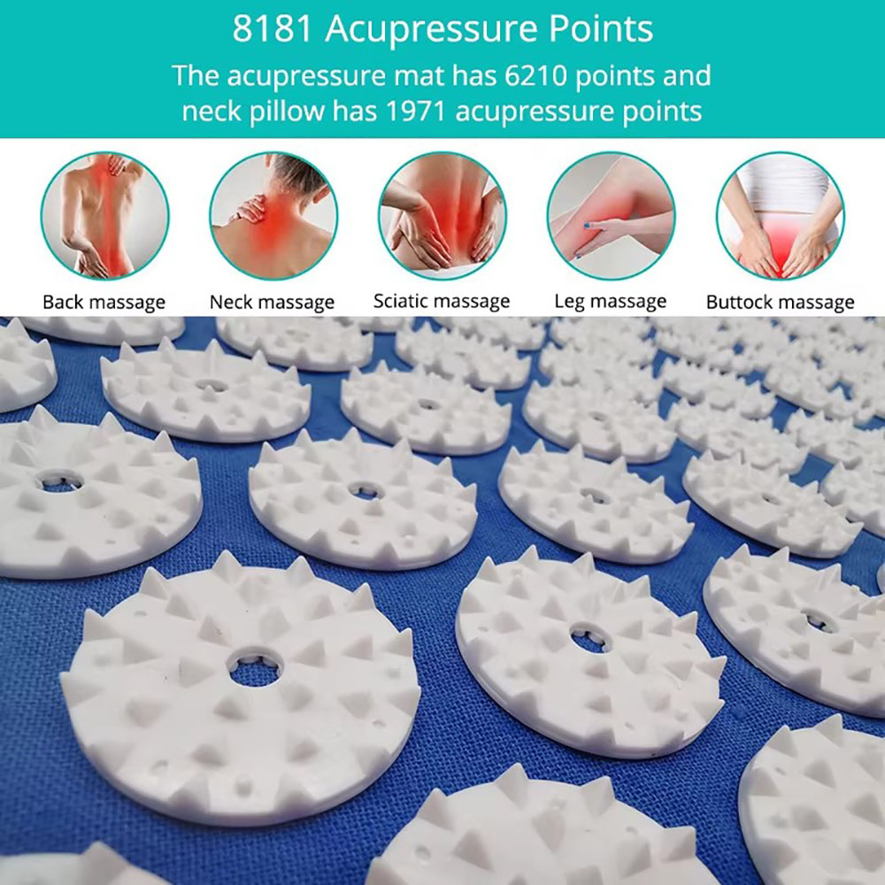 Almofada Massageadora, Tapete  - Acupressure Mat Set avaliação e preço