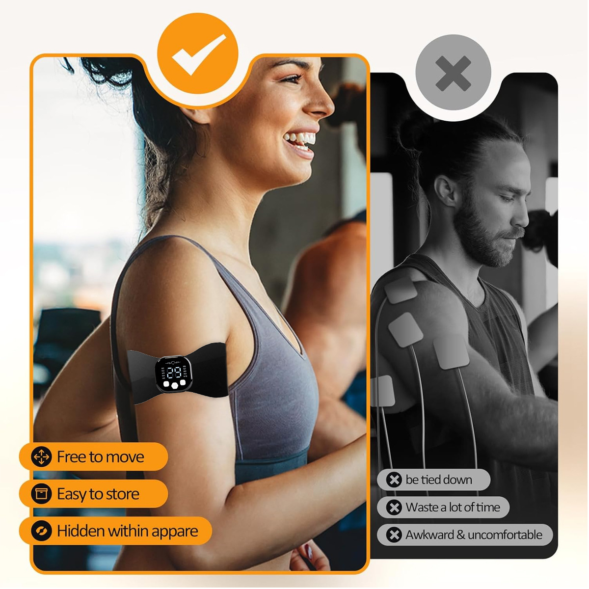 Estimulador Muscular EMS Sem F - Tens Pain Relief Unit avaliação e preço