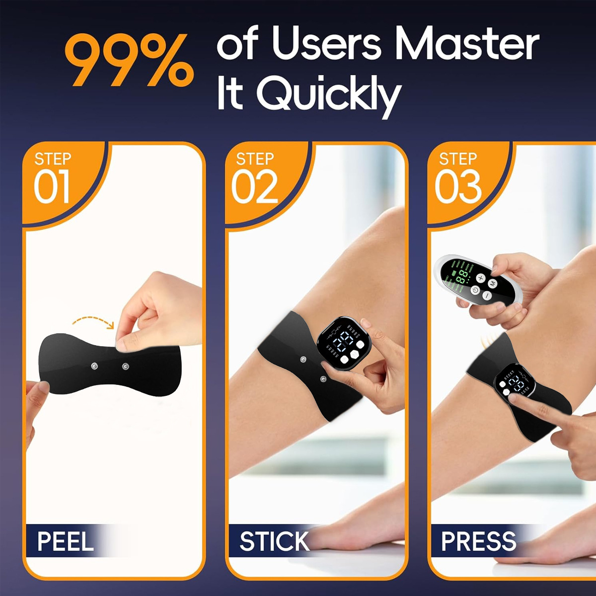 Estimulador Muscular EMS Sem F - Tens Pain Relief Unit avaliação e preço