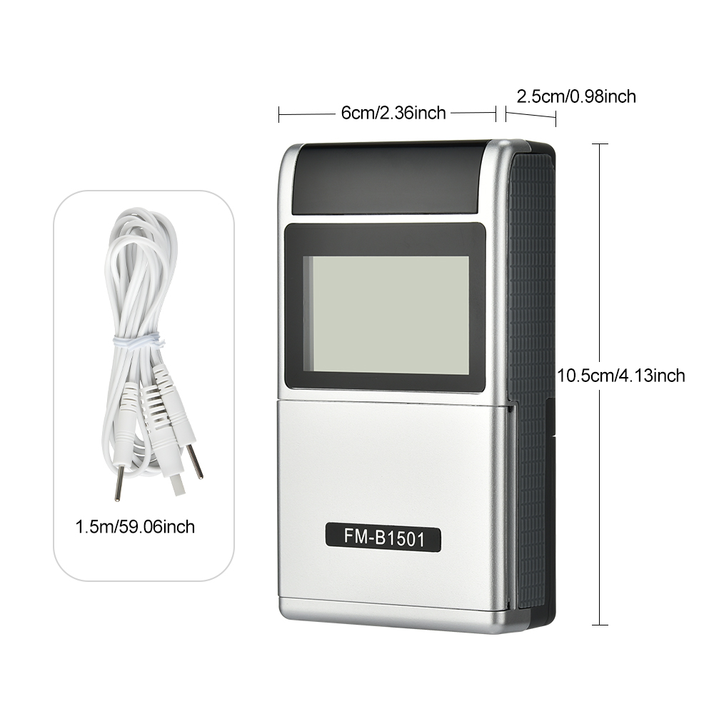 8 almofadas de eletrodo 15 mod - Tens Pain Relief Unit avaliação e preço