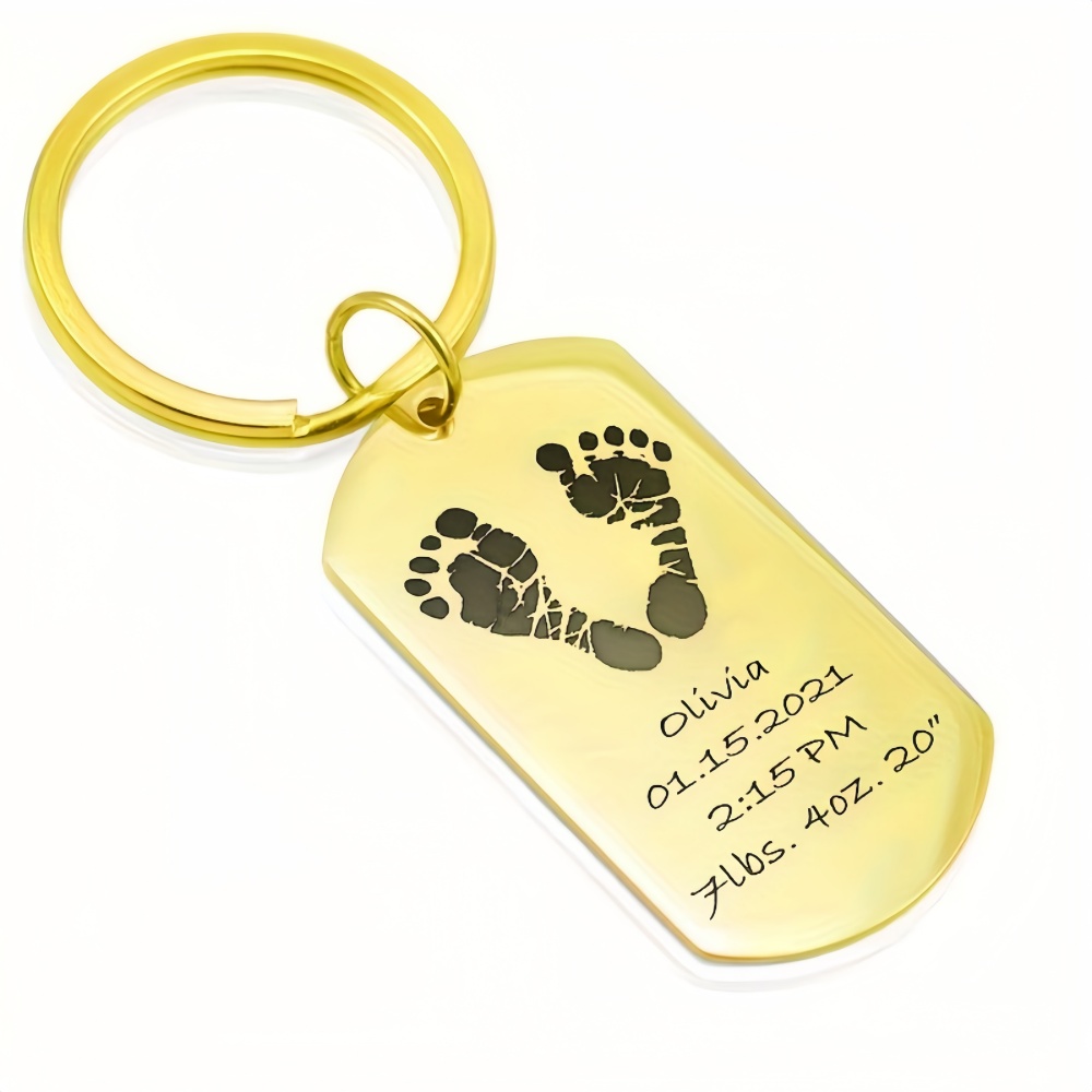 Chaveiro Personalizado em Aço  - Health Wellness Gifts avaliação e preço