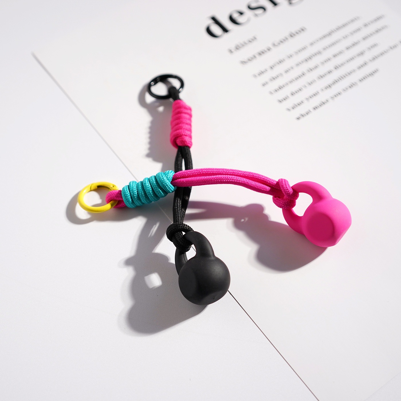 Novo kettlebell pingente série - Health Wellness Gifts avaliação e preço